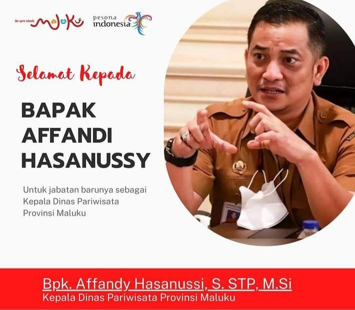 AFFANDY HASANUSSI DIPERCAYAKAN MI PIMPIN DISPAR MALUKU