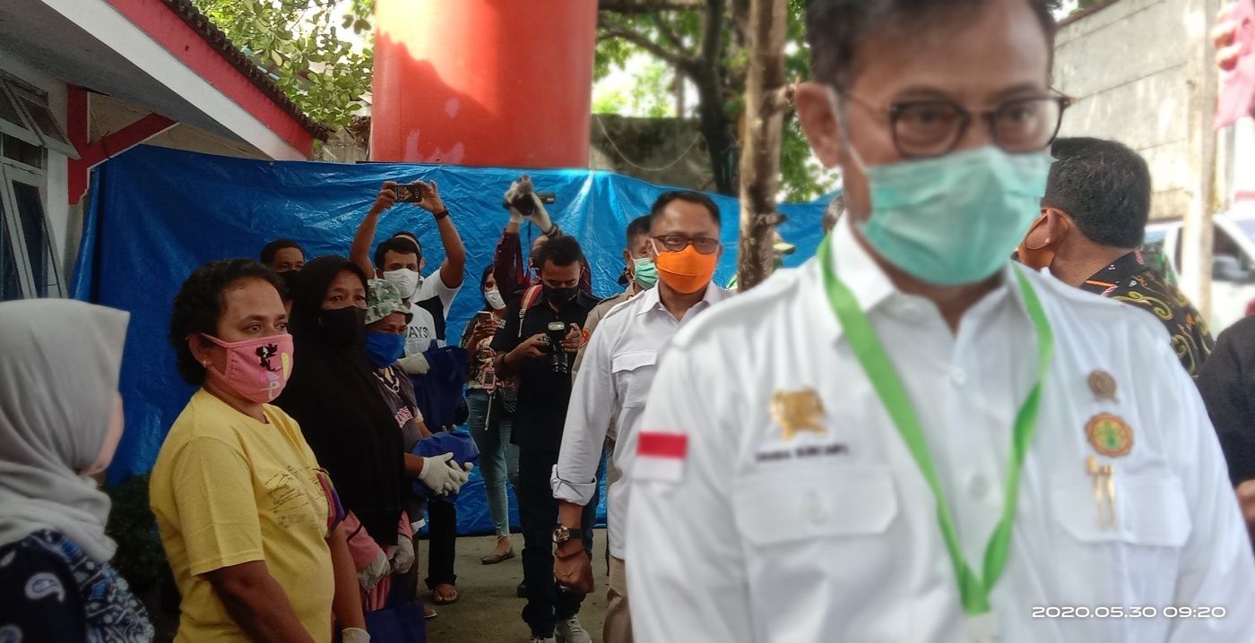 Mentan Kunjungi Rumah Mitra Tani,  Bersatu Tidak Ada Kelaparan