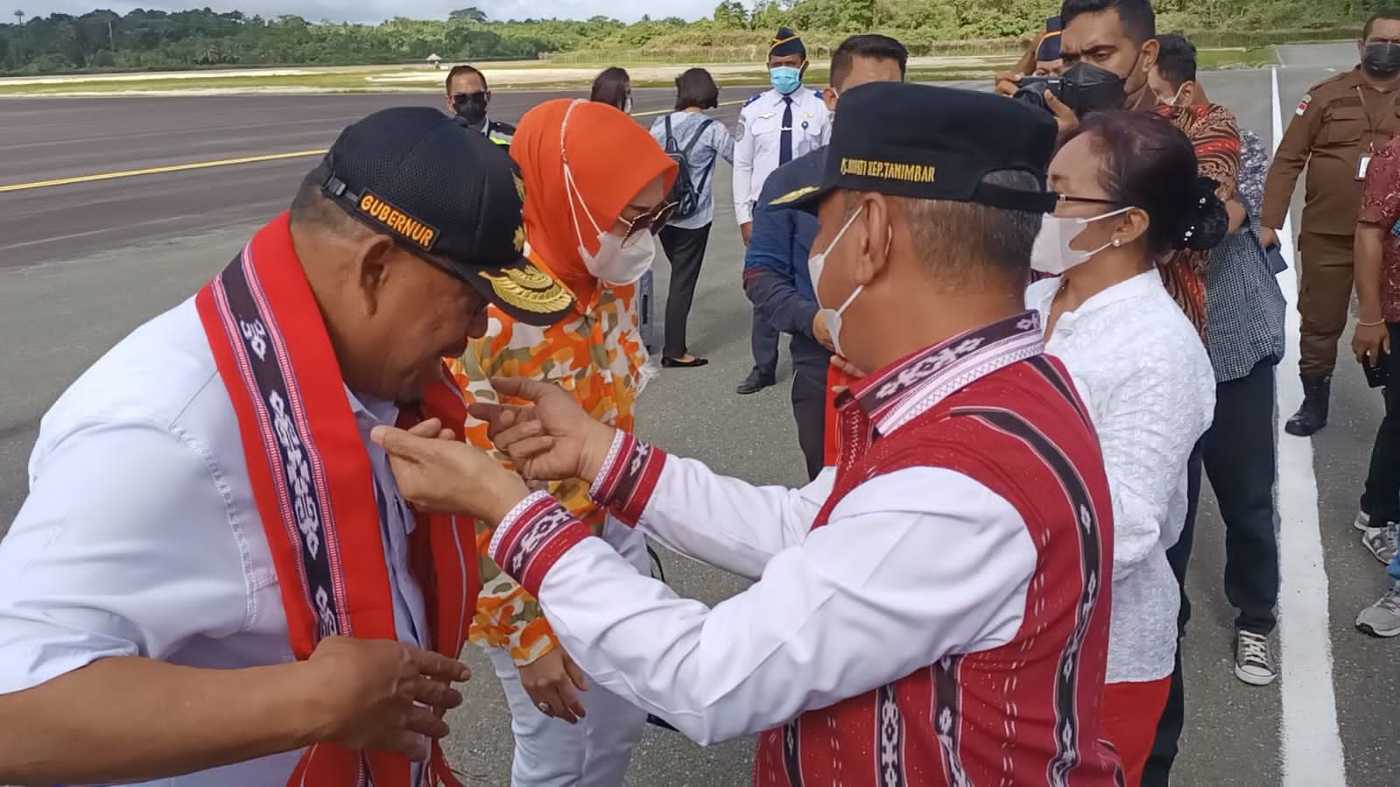 Gubernur Bertolak Ke KKT Cek Persiapan Jelang Kedatangan Presiden 