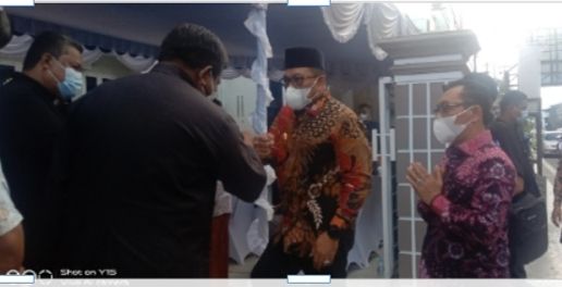 Gubernur :  Hidup Harus Baku Sayang Disebut Saat Hadiri Pentahbisan Gedung Pastori Sinode GPM