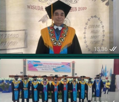 Wisuda Terakhir Unpatti Berjalan Aman dan Lancar