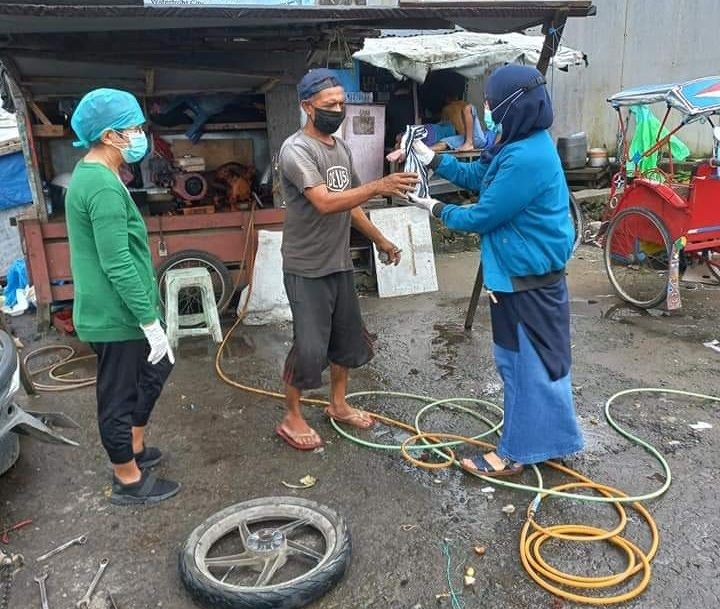 Dihari Kemerdekaan Ke-76 HUT RI, Kelurahan Uriteru Terus Kefepankan PPKM