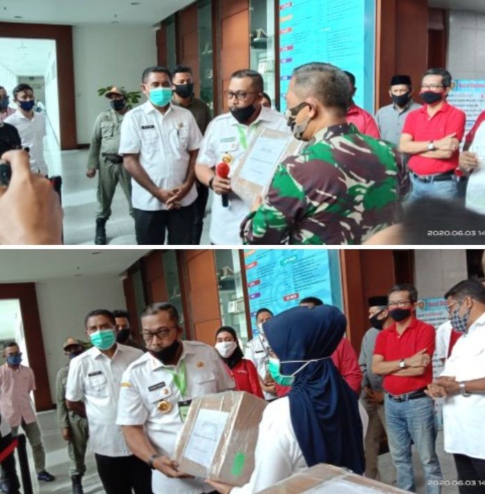 PDP PDIP Maluku Serahkan 3 Vantilator ke Gustu