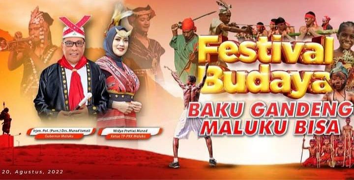 GUB/ IBU WPD MENDAPAT APRESIASI TINGGI PADA FESTIVAL SENI-BUDAYA MALUKU DARI MASYARAKAT