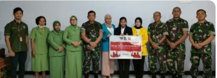 Pertamina Foundation Bantu Pendidikan 82 Putra-Putri TNI Sumsel dan Papua