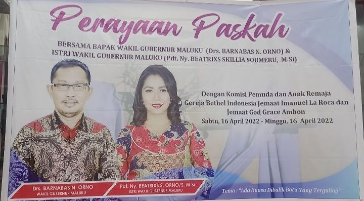 Ibu Orno : PG Harus Maknai  Kemenangan Kristus Atas Maut Berdamai Penuh Kasih