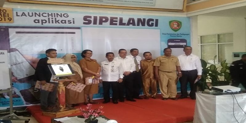 Disperindag Maluku Lounching Aplikasi Si Pelangi