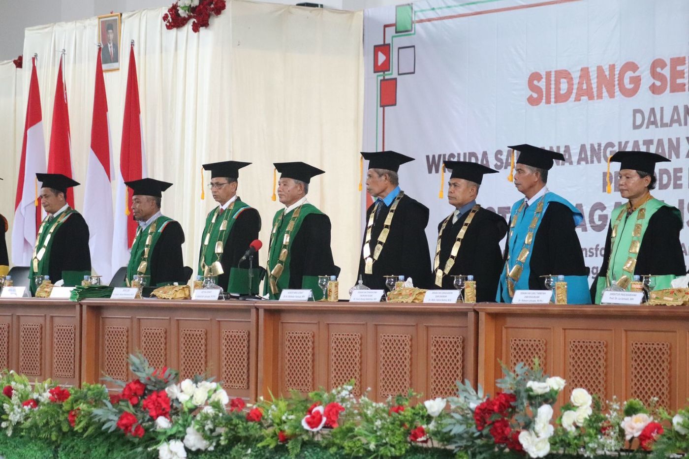 Sekda Hadir Wisuda Sarjana Angk.XXIV Dan Magister XV IAIN Ambon