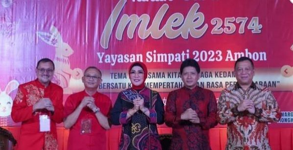 Sekda Akui Warga Tionghoa Bantu Peduli Kesejahteraan Masyarakat  Maluku