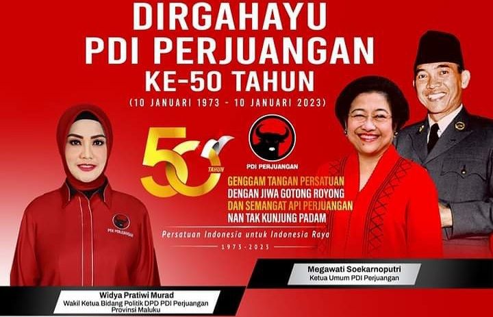 Megawati Minta  Kader PDI-P Perangi Stunting - WPM Sejak 2019 Gencar Lakukan Itu Dibumi Maluku