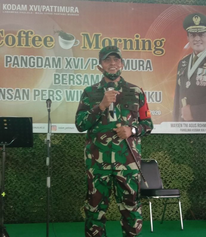 Pangdam : Bersama Pers Satukan Kekuatan Bangun Maluku Yang Sejahtera