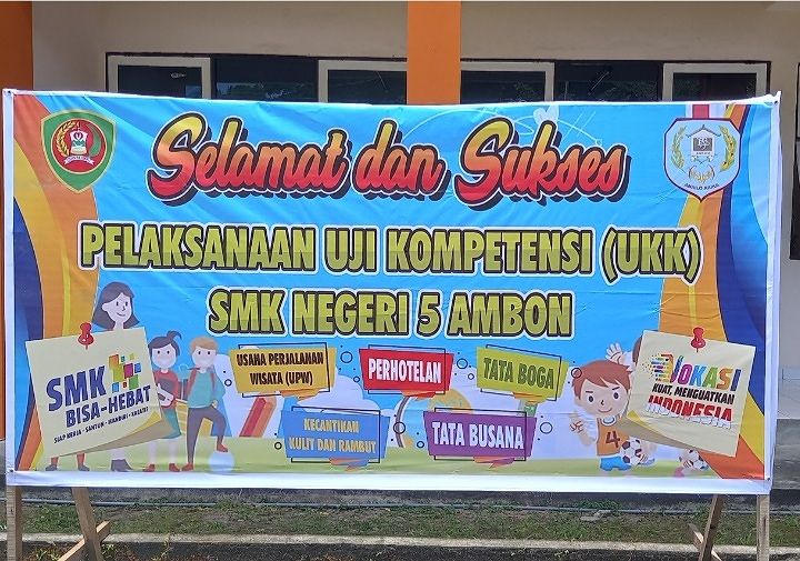 PATTIKAWA : 76 SISWA SMKN 5 IKUT UJIAN 