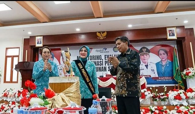 Buka Monev, Widya Ingin Anak-Anak Kota Ambon Tumbuh Sehat 