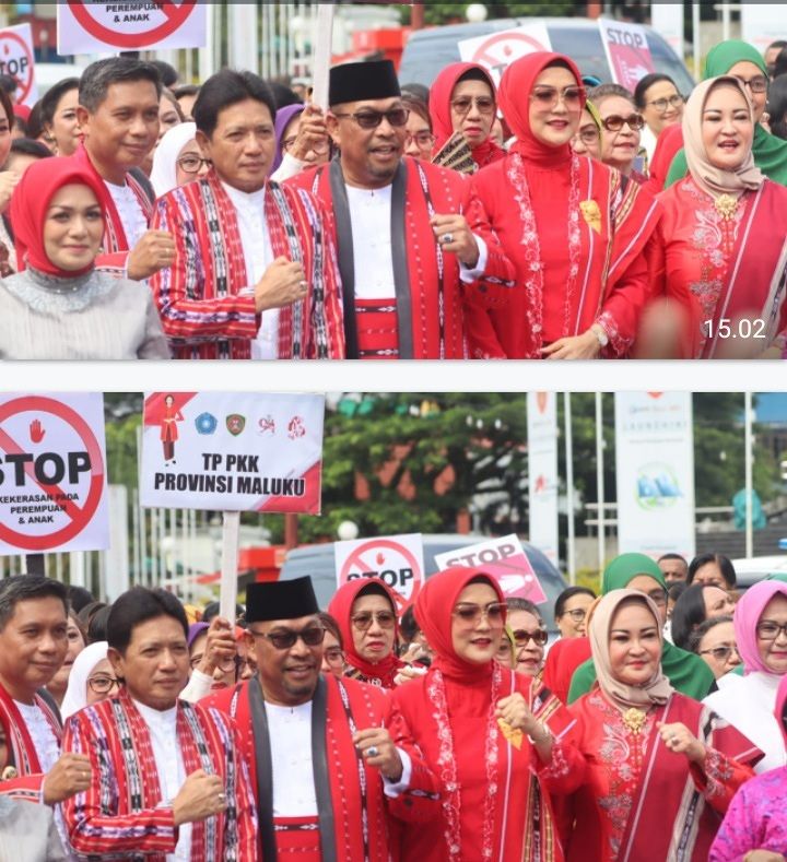 Peringati Hari Ibu, TP PKK Gelar Parade Kebaya, Kampanye Anti Kekerasan Perempuan