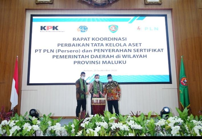 PLN-KPK Bekerjasama 1 Triliun Aset Negara Diselamatkan, Giliran amankan Aset  Maluku
