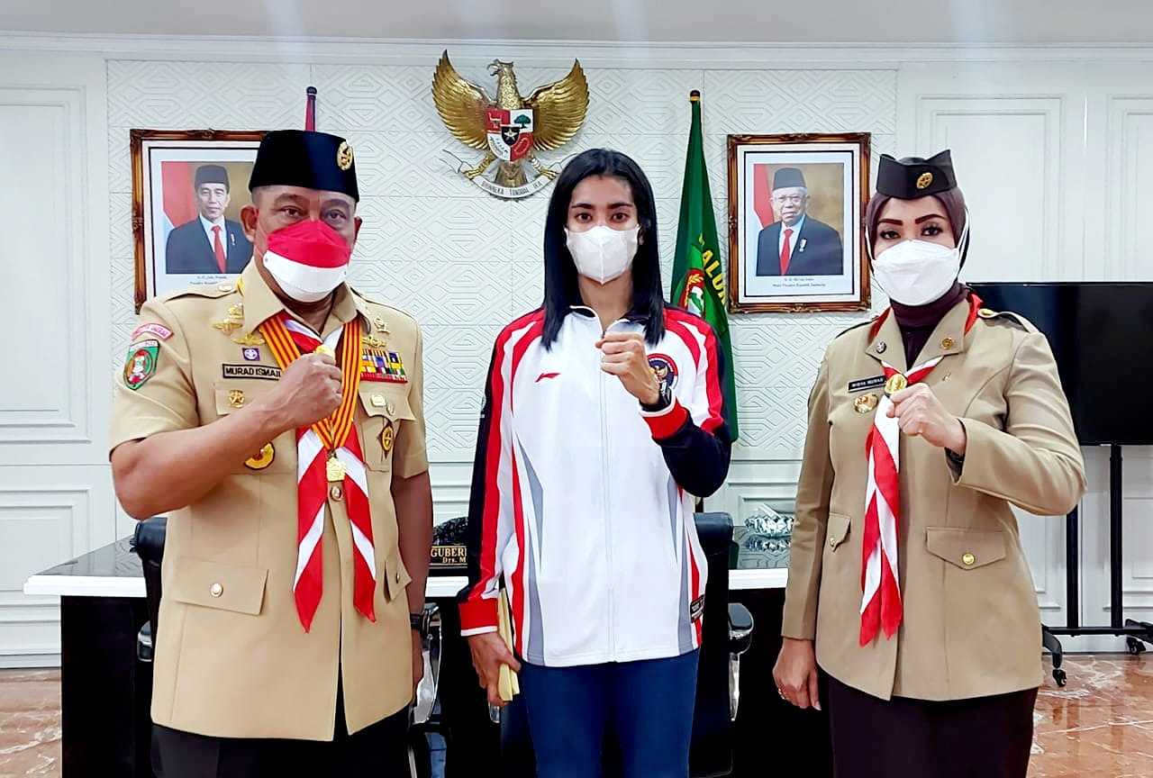 Gubernur Alvin Jadi Inspirasi Bagi Atlet Maluku