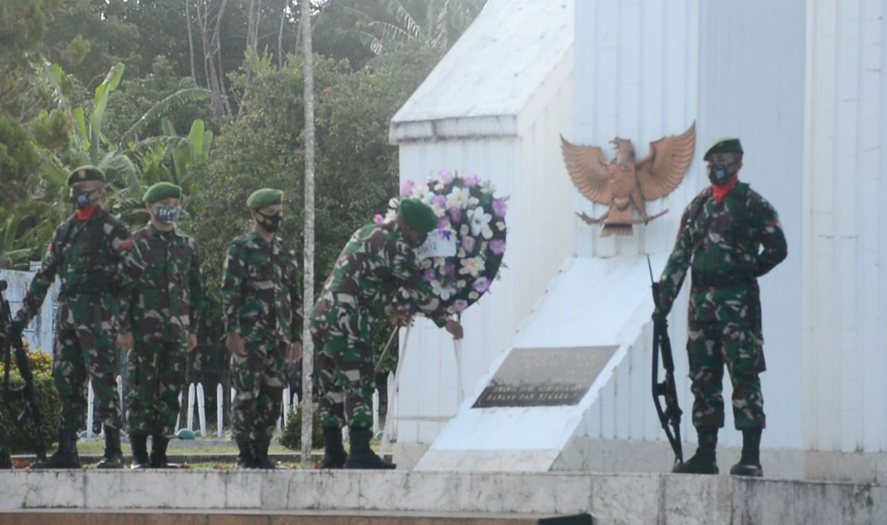 Danrem : Penghormatan Bagi Para Pahlawan Gugur Bela Bangsa Itu Penting