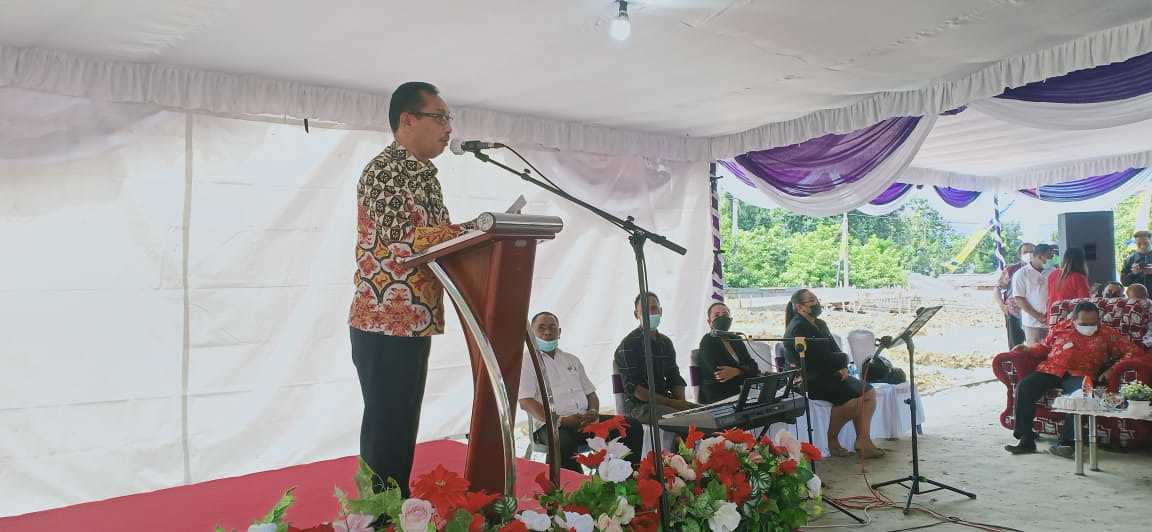 Gedung Gereja Lahai Roi Jemaat Souhuru Mulai Dibangun 