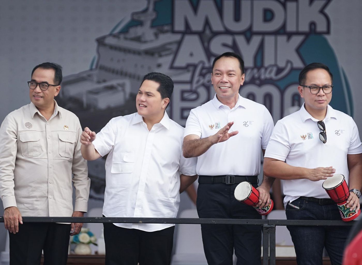 Erick Thohir Berangkatkan Hampir 100 Ribu Peserta Mudik Gratis BUMN