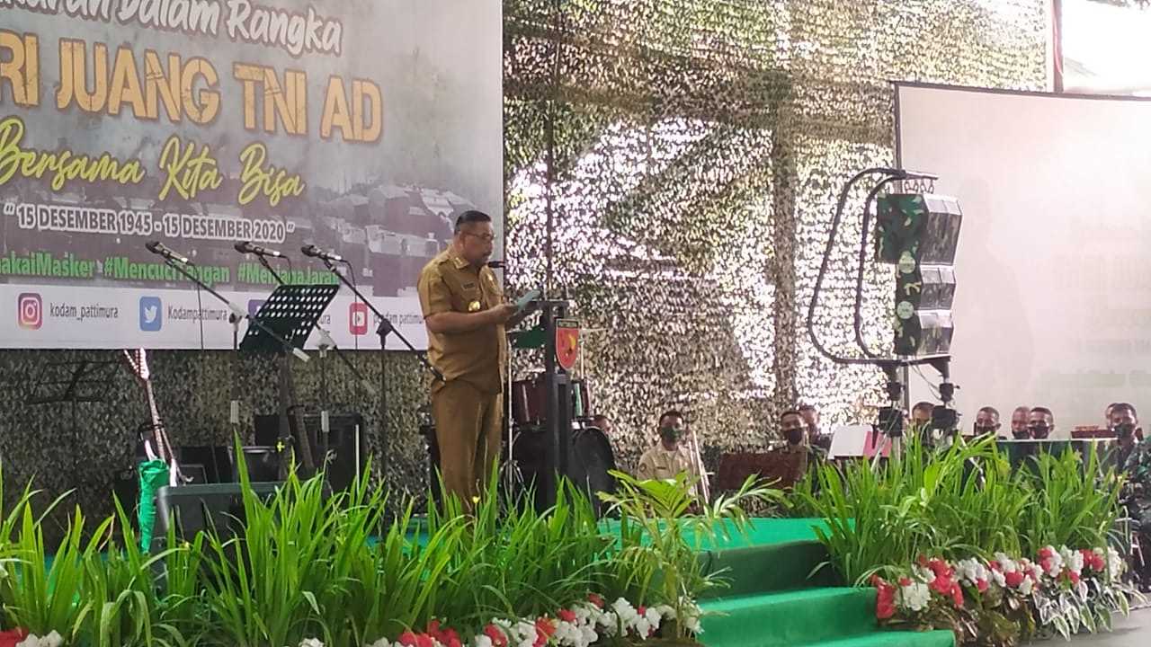 Gubernur Maluku Ucapkan Terima Kasih, TNI Telah Menopang Tugas Pemerintah