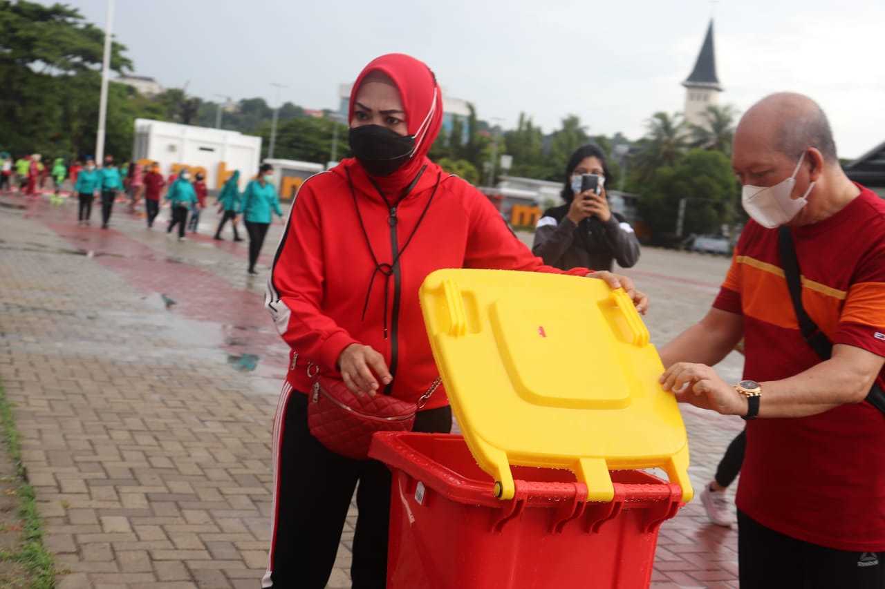 Wujudkan Lingkungan Bersih, TP-PKK Maluku Gelar Kegiatan Gerakan Peduli Sampah