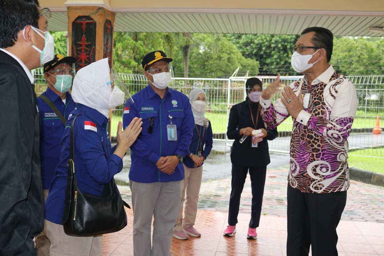 Kunker ke Maluku, Wagub Orno Sambut Kepala BMKG RI