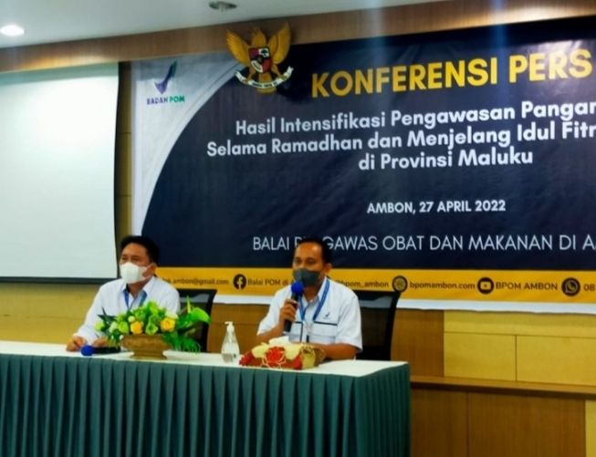 Intensifikasi Pengawasan Pangan Selama Ramadhan, BPOM Maluku Temukan Ribuan Kemasan Kadaluarsa