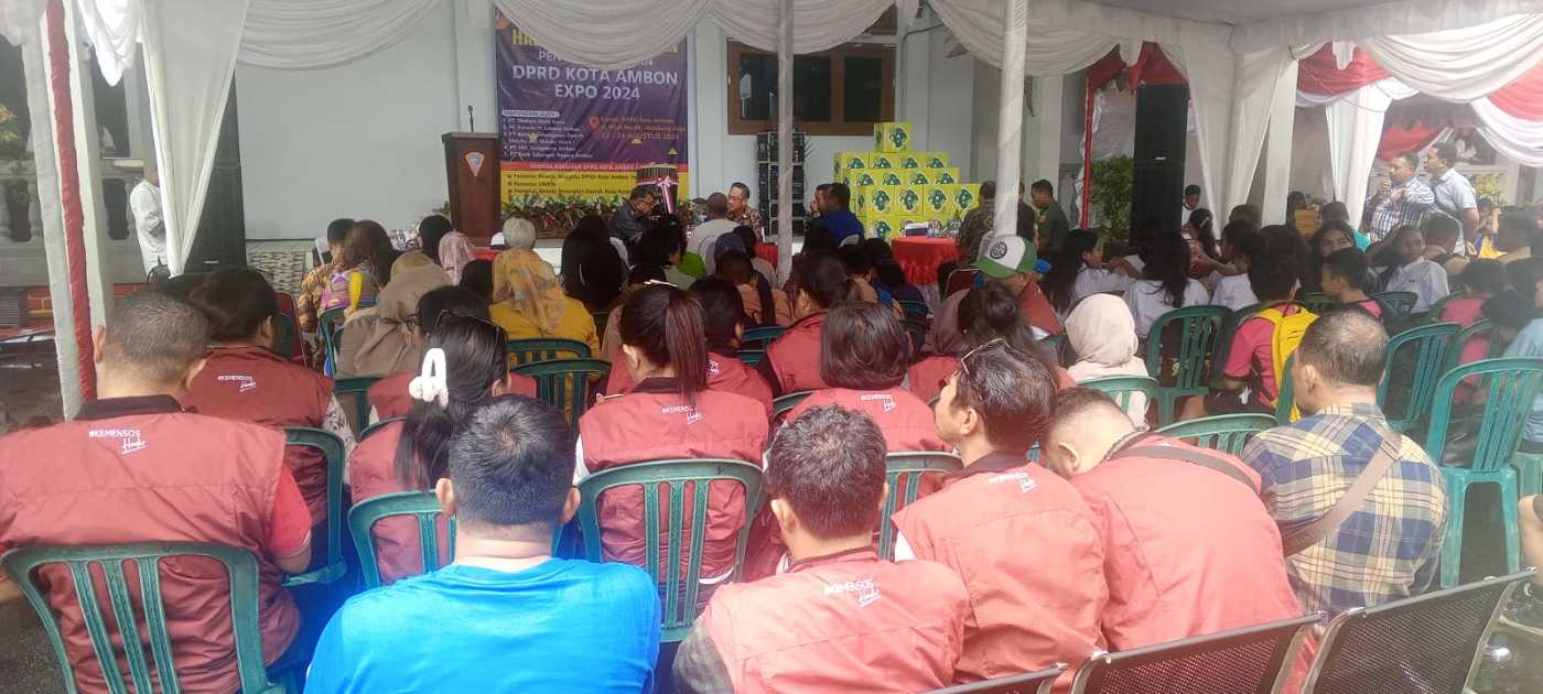 DPRD Libatkan,UMKM Beserta Siswa SD,SMP SMA Kota Ambon Dalam Expo 2024