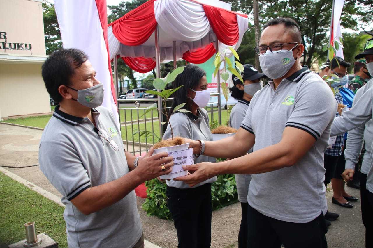 Sekda Pimpin Upacara Hari Lingkungan Hidup Sedunia 2021, Saatnya Restorasi Ekosistem