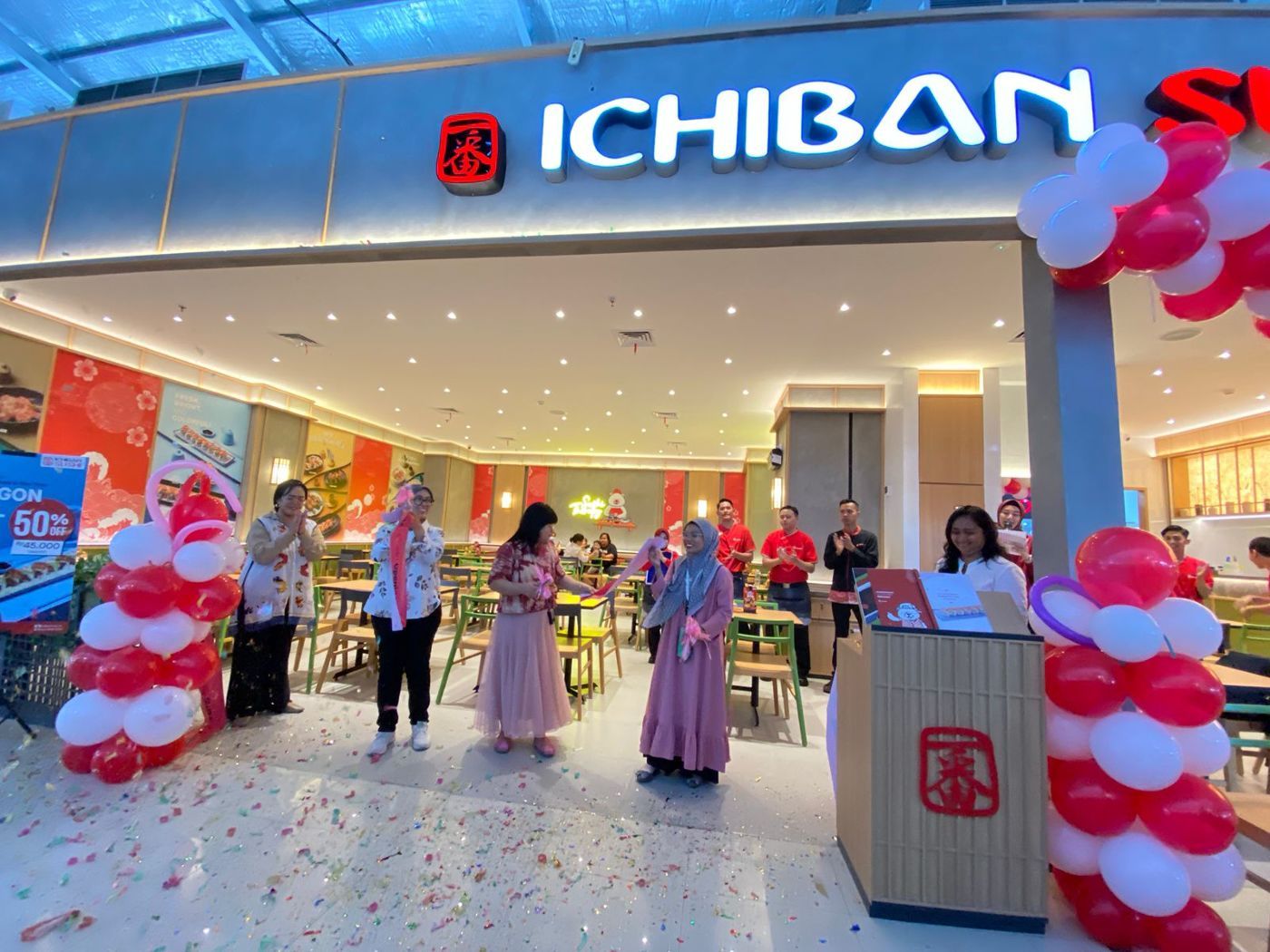 Grand Opening Ichiban Sushi di Ambon