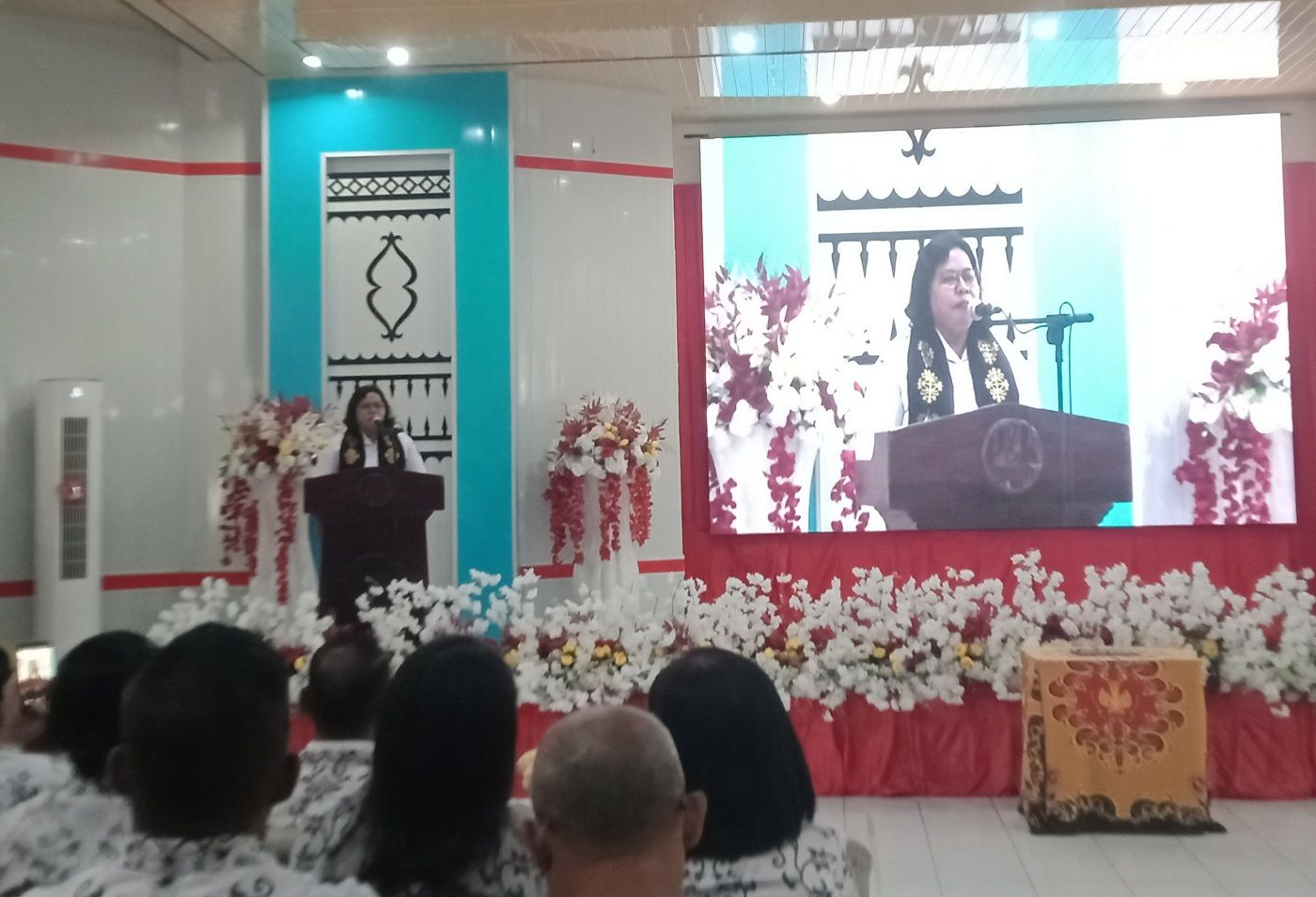 Peluncuran PGRI Power di Maluku: Kadisdik Sarlota Singerin Minta Guru Tidak Takut Teknologi