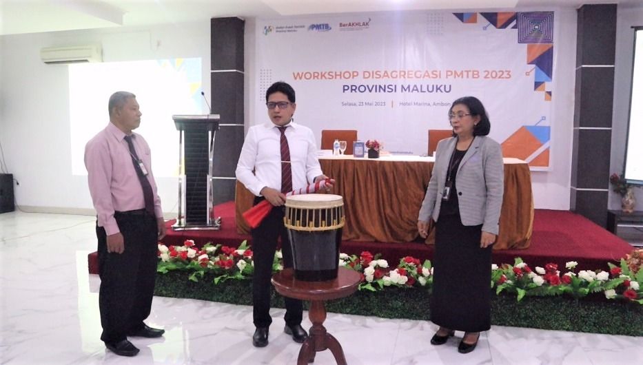 BUKA WORKSHOP DISAGREGASI PMTB, SEKDA AJAK BERPERAN AKTIF MENYEDIAKAN DATA PMTB YANG BERKUALITAS