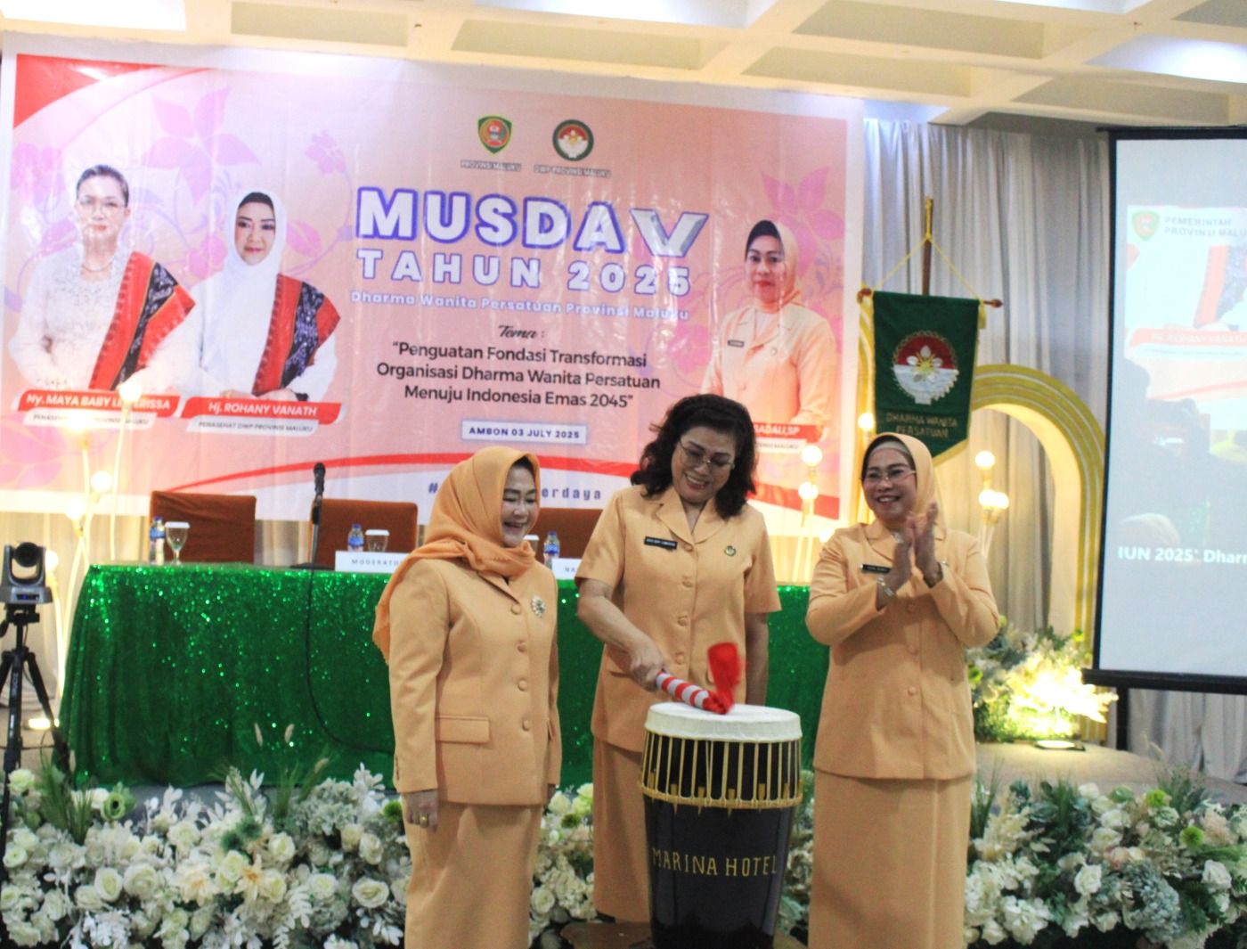 Musda DWP Maluku Digelar, Ini Pesan Maya Lewerissa 