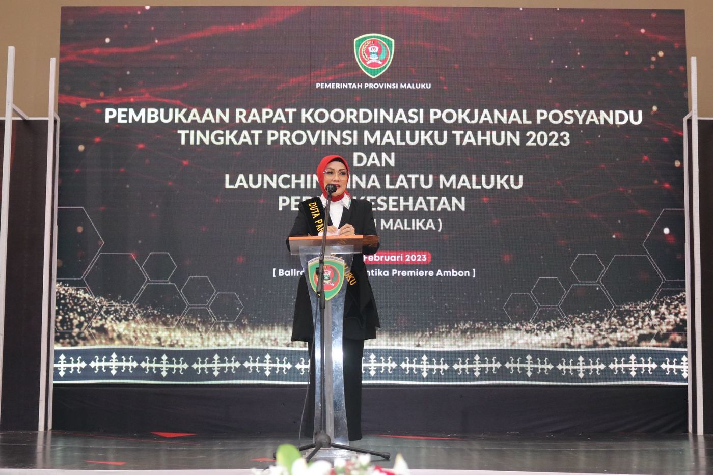 Gubernur Maluku Apresiasi Rakor Pokjanal  Dan Launching Ina Latu Malika 