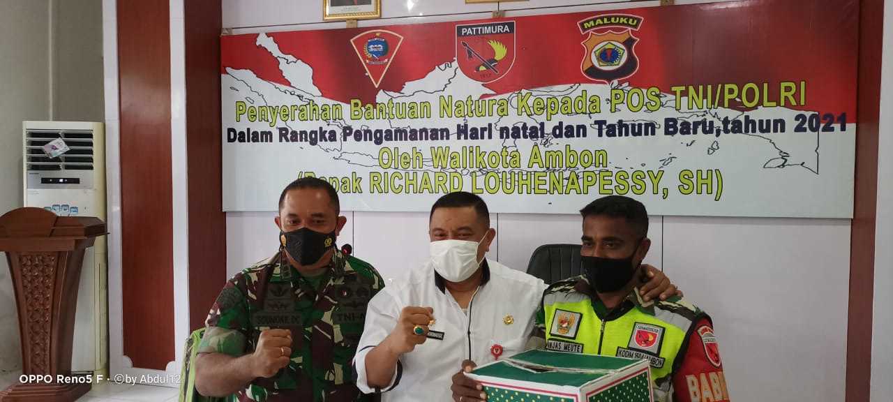 Sambut Natura Kodim 1504/Ambon dan Pemkot, Cipta Keamanan