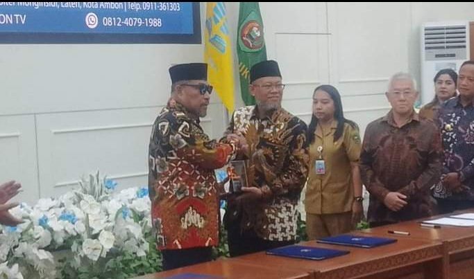 Pemprov Maluku dan  Universitas Terbuka Teken MoU 