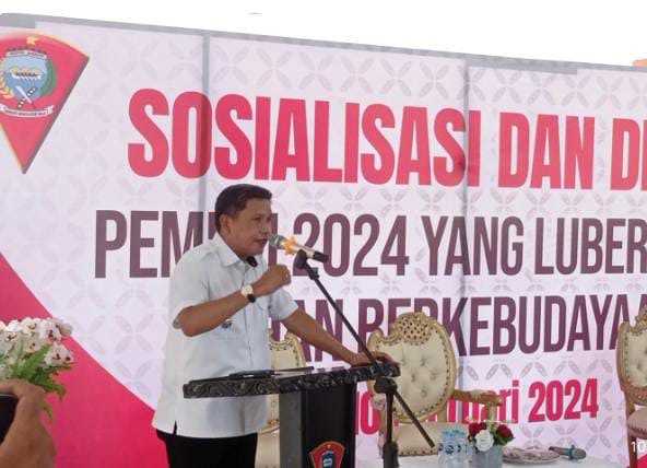 Pemkot Ambon Gelar Sosialisasi & Dialog Pemilu 2024