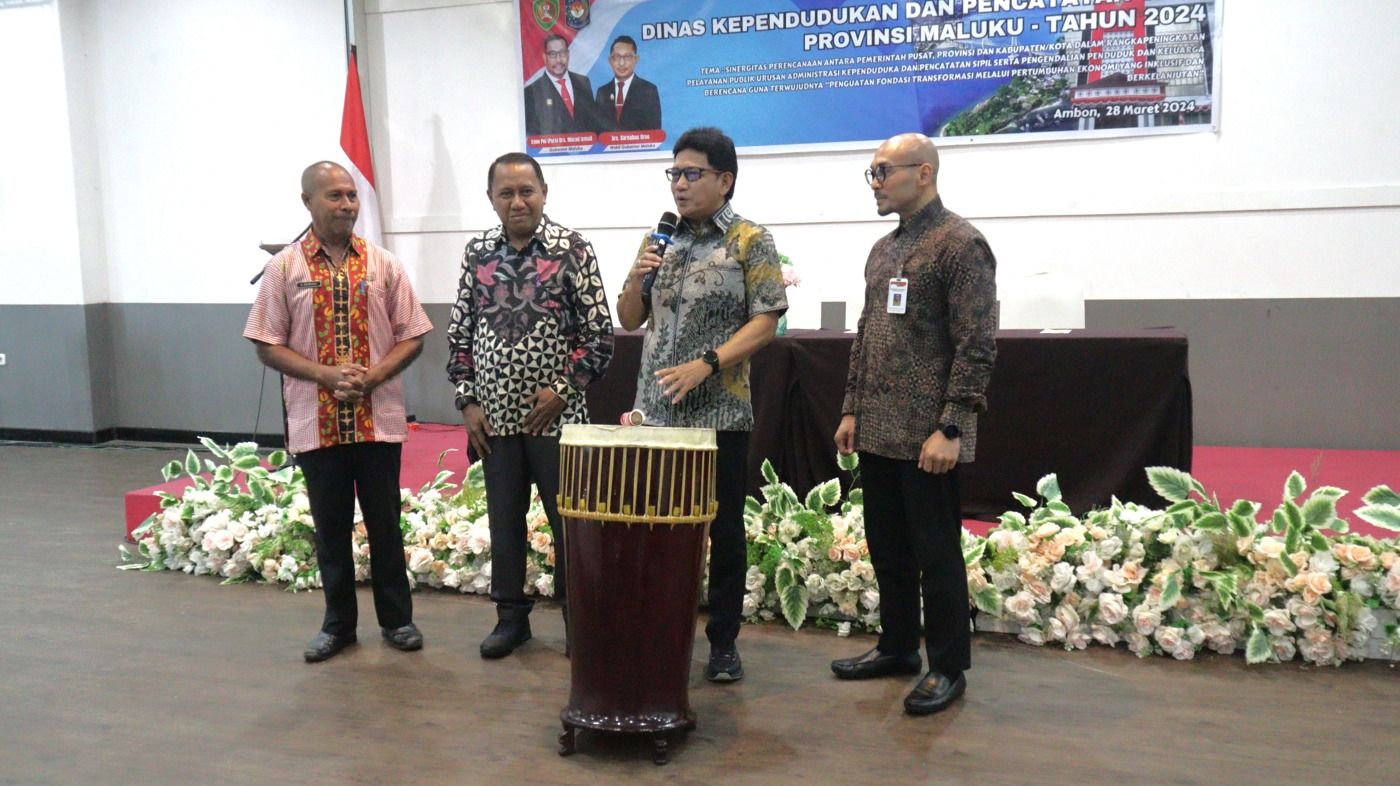 Disdukcapil Maluku Gelar Forum OPD Tahun  2024