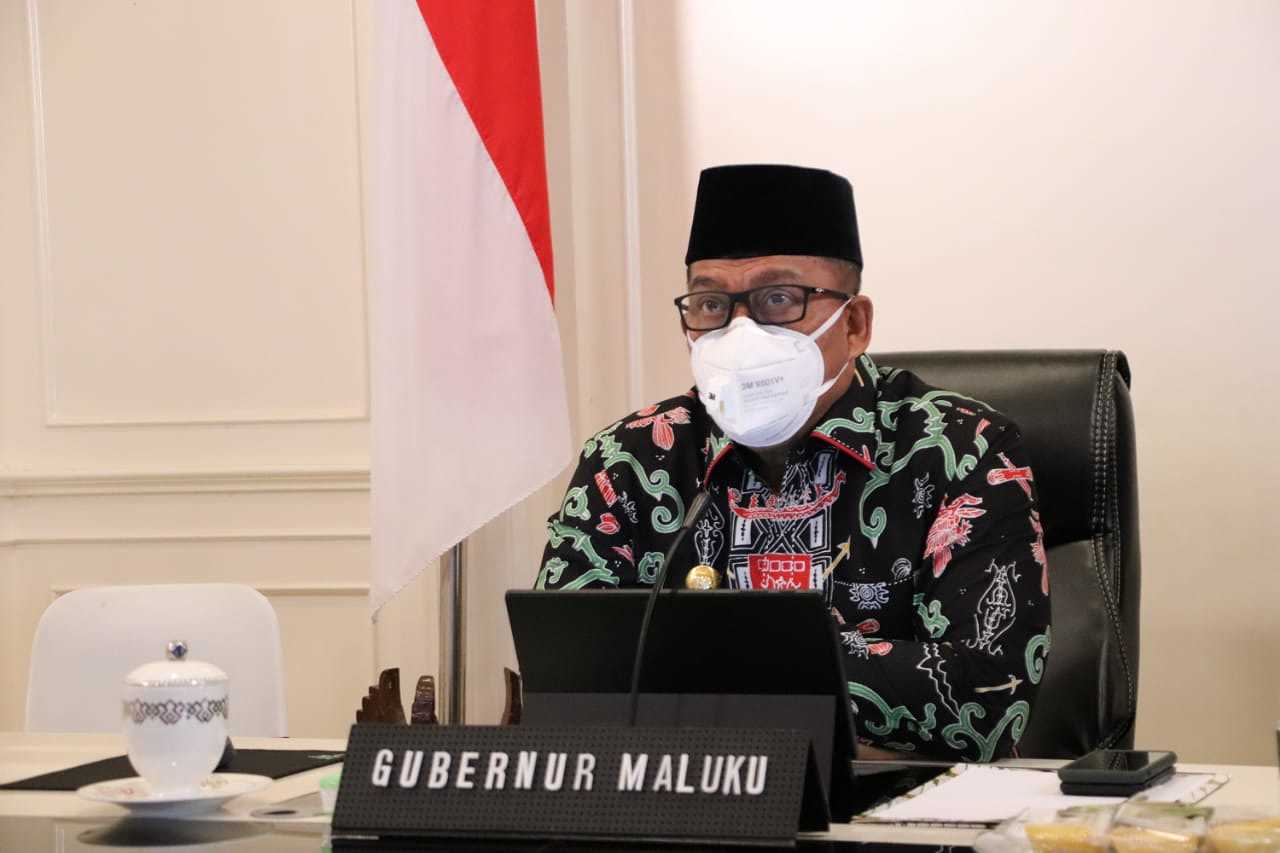 Gubernur Maluku Hadiri Rakor Kesiapan Pemungutan Suara Pilkada 2020 Yang Dipimpin Mendagri