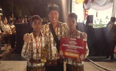 Kontingen Maluku Raih Juara Harapan III Lomba Membaca Sloka Tingkat Remaja Putra Dalam Lomba UDG Tingkat Nasional XV