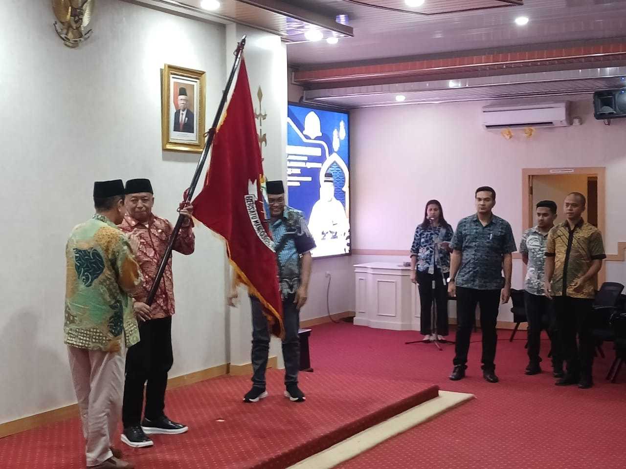 Pj. Walikota Ambon Melepas Kontingen MTQ Kota Ambon Ikut MTQ Tingkat Provinisi  Maluku