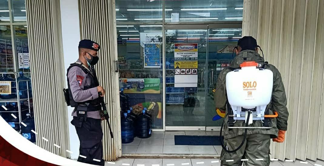 Sejumlah Supermarkat Di Passo Jadi Sasaran  Personil Kompi 2 Yon A Pelopor Brimob 