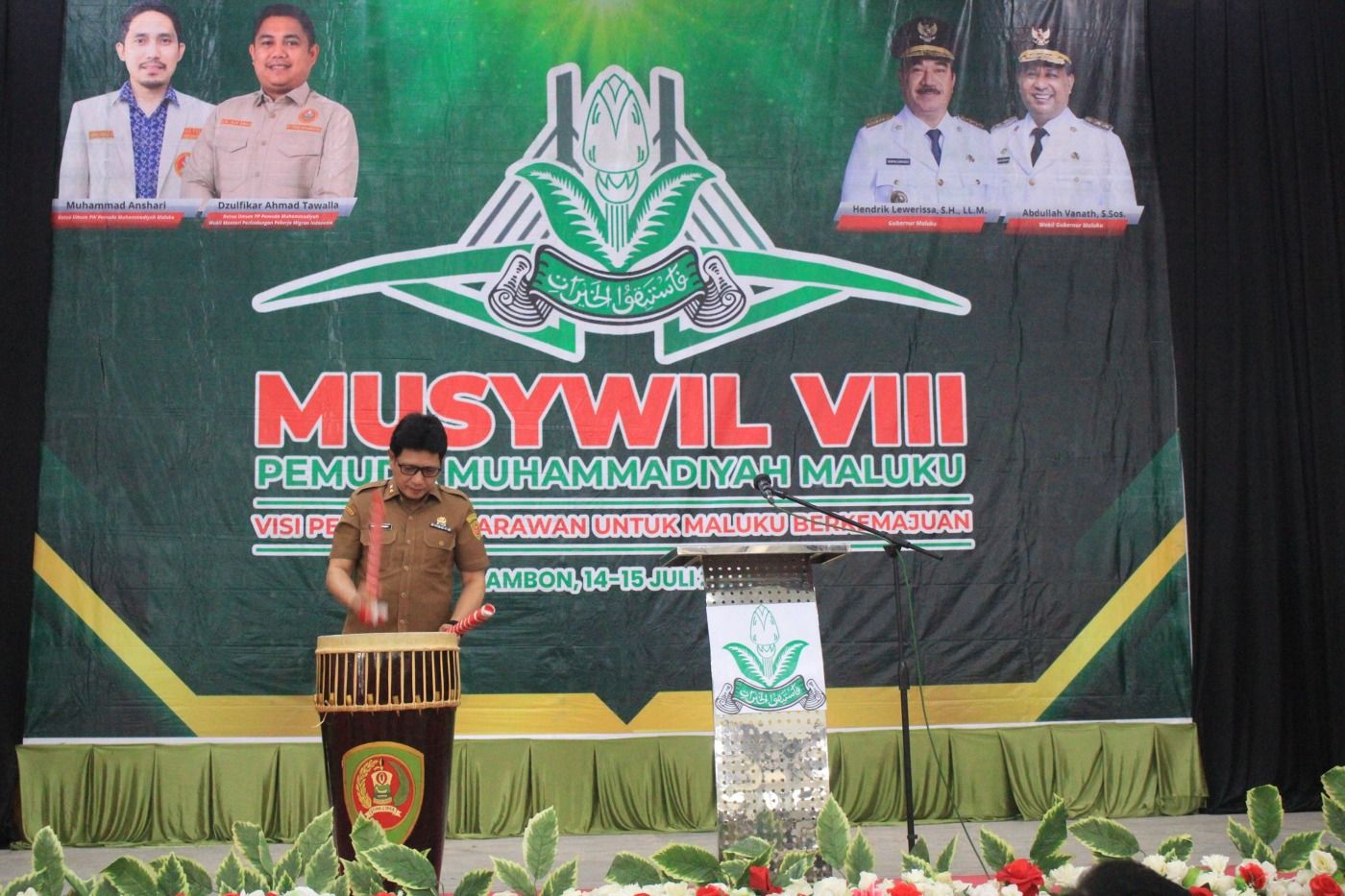MUSWIL Ke- VIII Pemuda  Muhamadiyah Maluku Resmi Dibuka 
