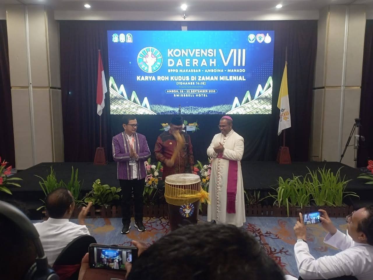 Gubernur MI Buka Konvenda VIII BPPG Region MAM