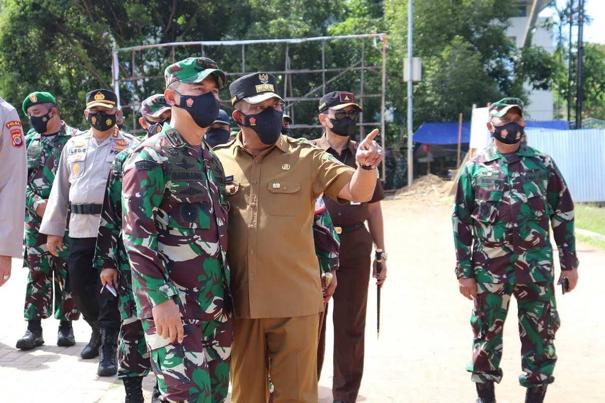 Gubernur, Pangdam dan Kapolda Tinjau Kesiapan Pengamanan Kunjungan Wapres