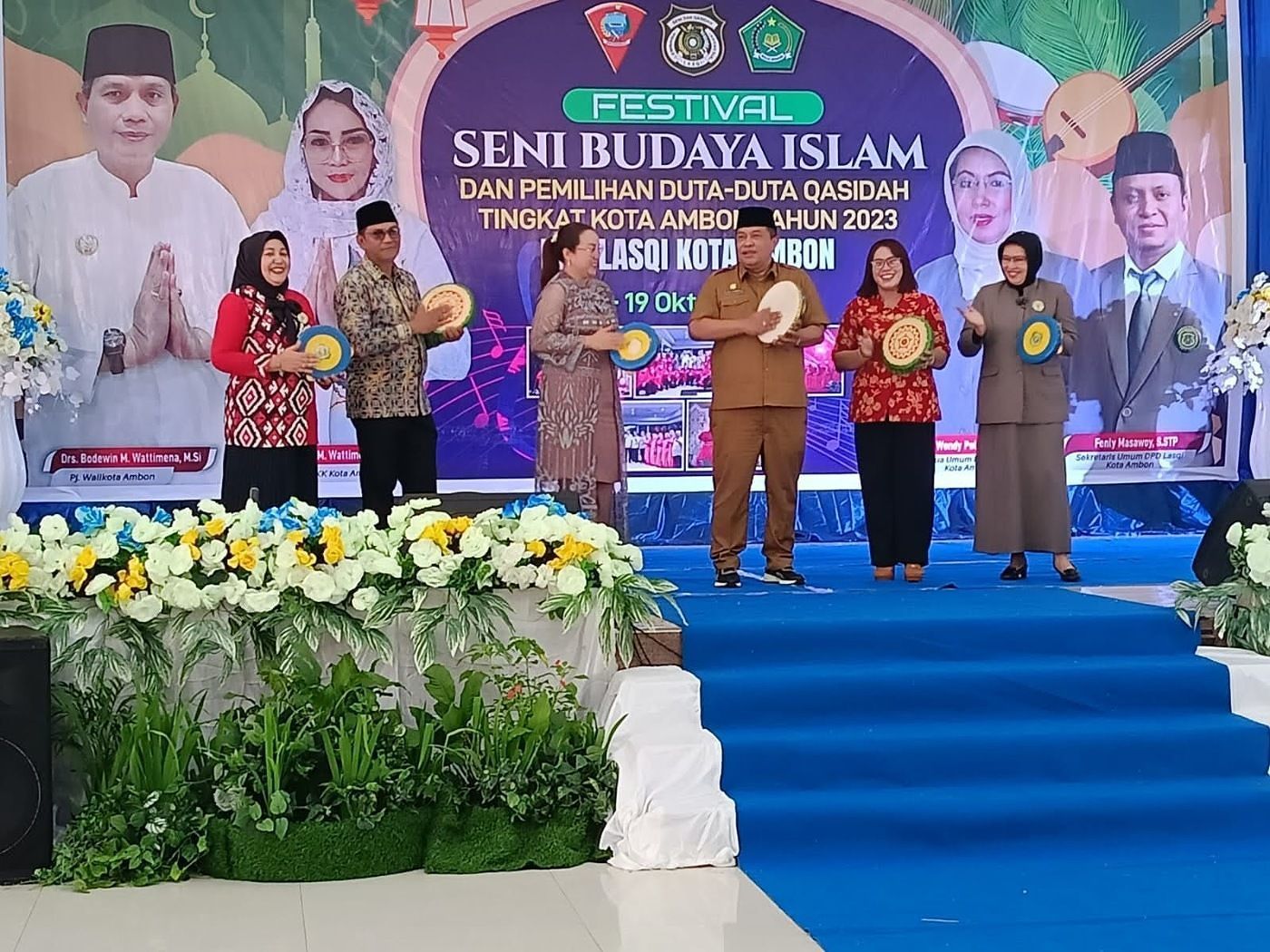 Sekot Buka Festival Seni Budaya Islam Dan Pemilihan Duta-Duta Qasidah Tingkat Kota Ambon