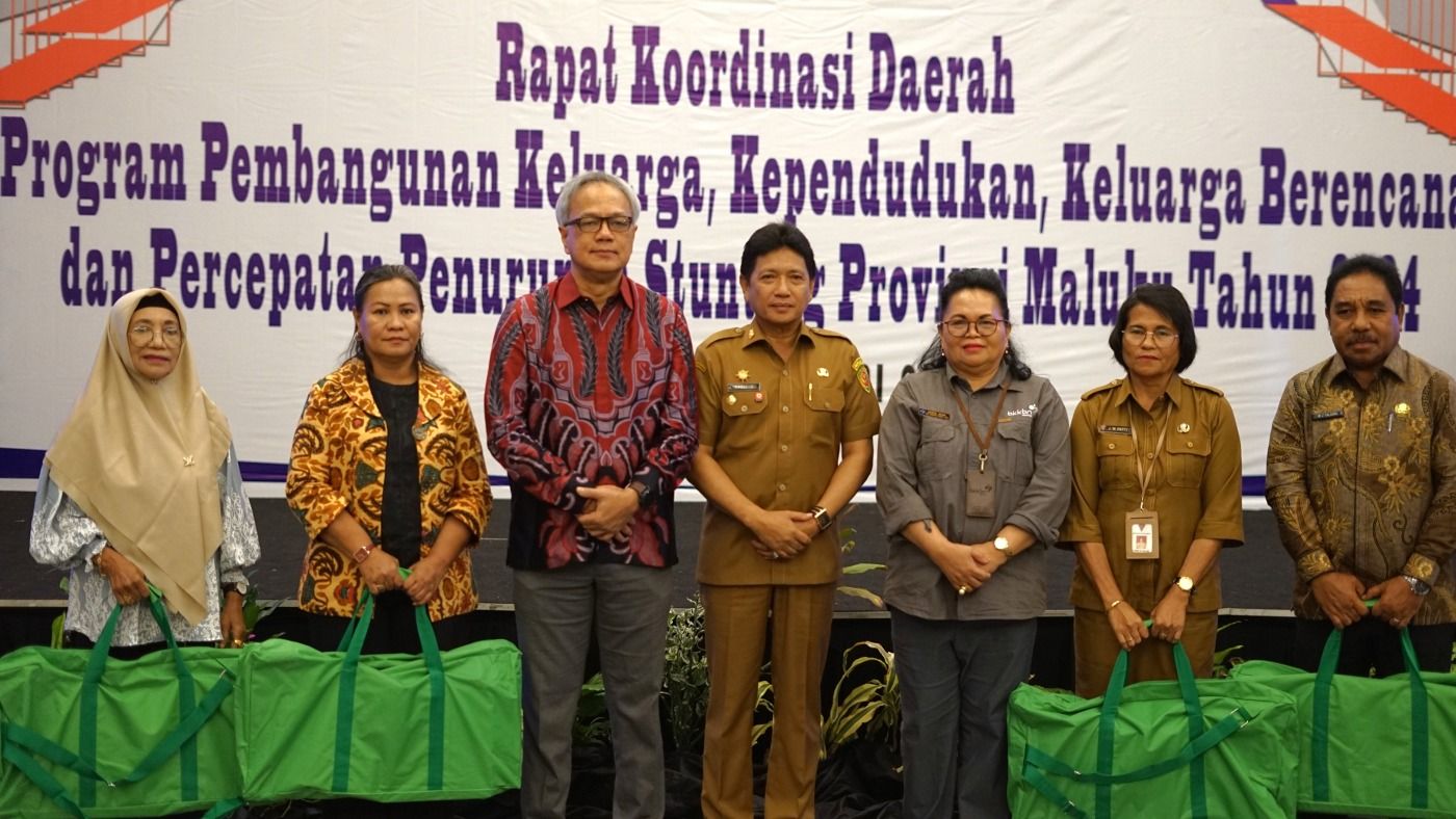 BKKBN GELAR RAKORDA PROGRAM BANGGA KENCANA & PENURUNAN STUNTING PROVINSI MALUKU