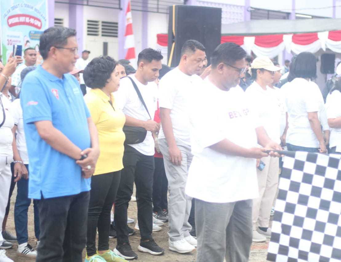 90 Tahun GPM: Jalan Sehat Dan Senam Bersama Pencanangan HUT