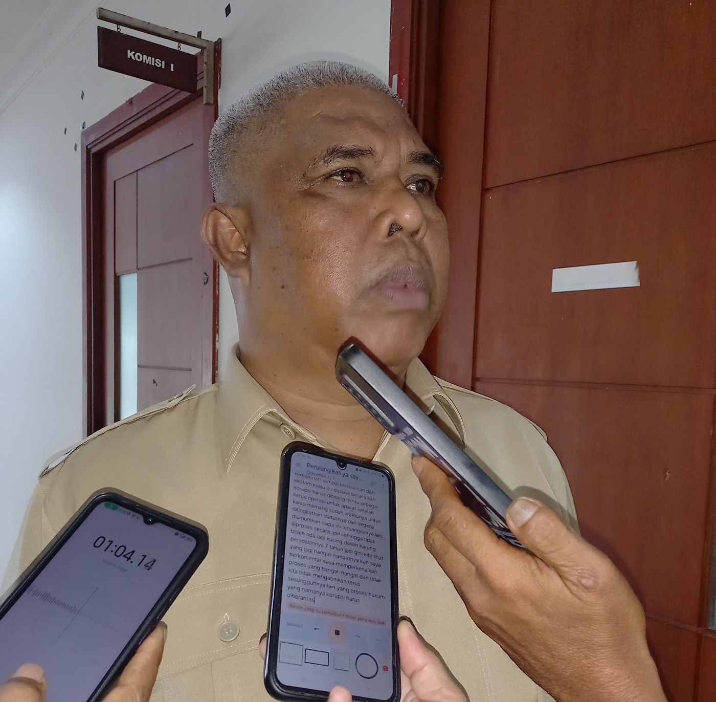 Laipeni : Fraksi Geindra Tetap Kawal HL - AV Untuk Brantas Korupsi di Maluku