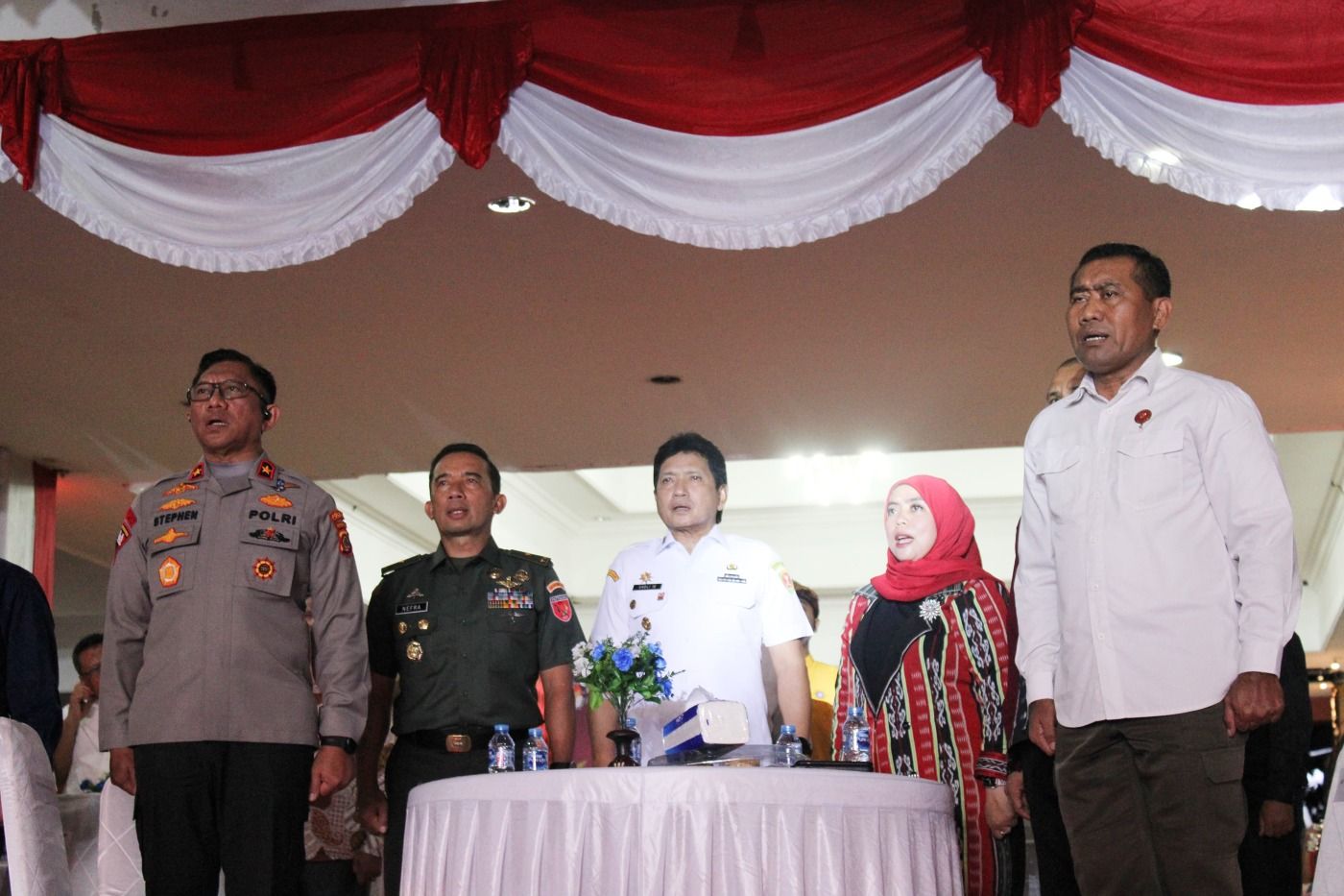 KPU Launching Tahapan Pilgub dan Wagub  Maluku Tahun 2024